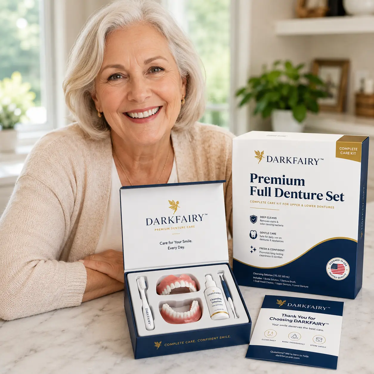 🔥Ends Today: 70% Custom-Fit Full Functional Dentures Make you more confident - Image 3