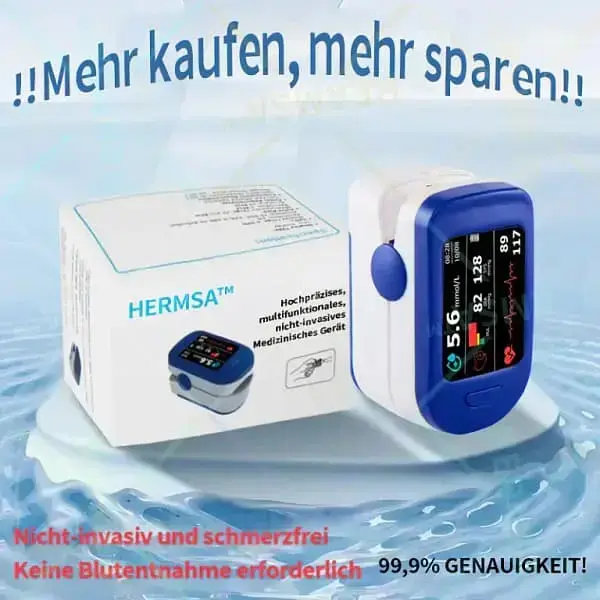 Hochpräzises multifunktionales nicht-invasives Medizinisches Gerät – 99,99% Genauigkeit!Kompatibel mit iOS und Android Smartphones - Image 11