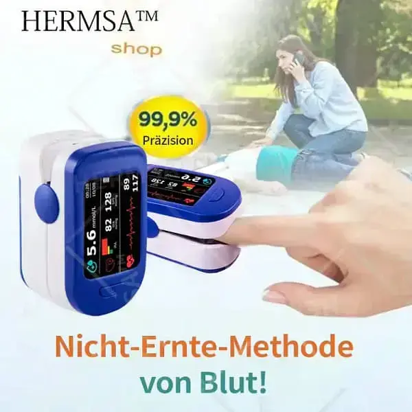 Hochpräzises multifunktionales nicht-invasives Medizinisches Gerät – 99,99% Genauigkeit!Kompatibel mit iOS und Android Smartphones - Image 2