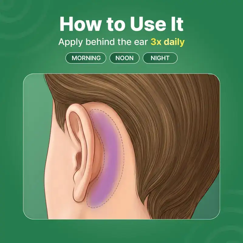 HOOMWELL Sensory Support Roll-On 2026 | Calm Ear Noise - Image 3