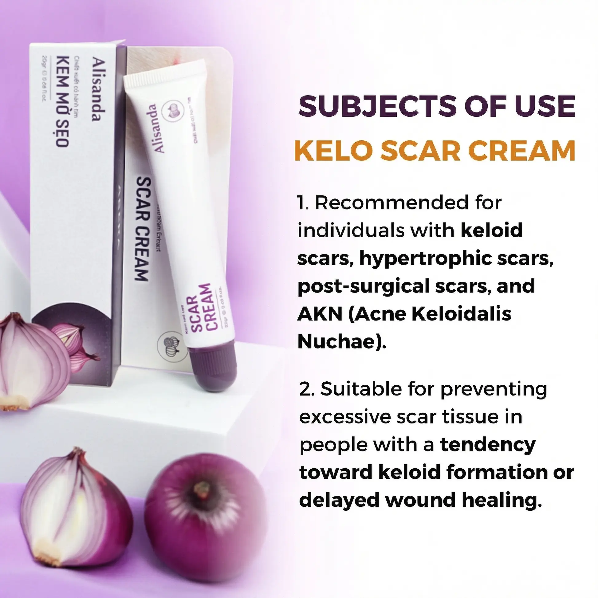 Keloid & Raised Scar Removal Cream | Alisanda 2026 - Image 2