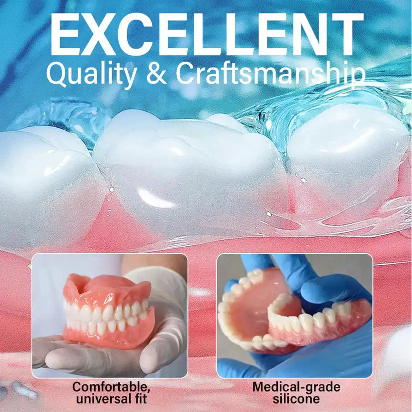 🔥Limited Time 50% OFF: 2nd ltem 60% Medical Full Denture with Strong Suction ✅ Made and Shipped from the USA🍀 - Image 7