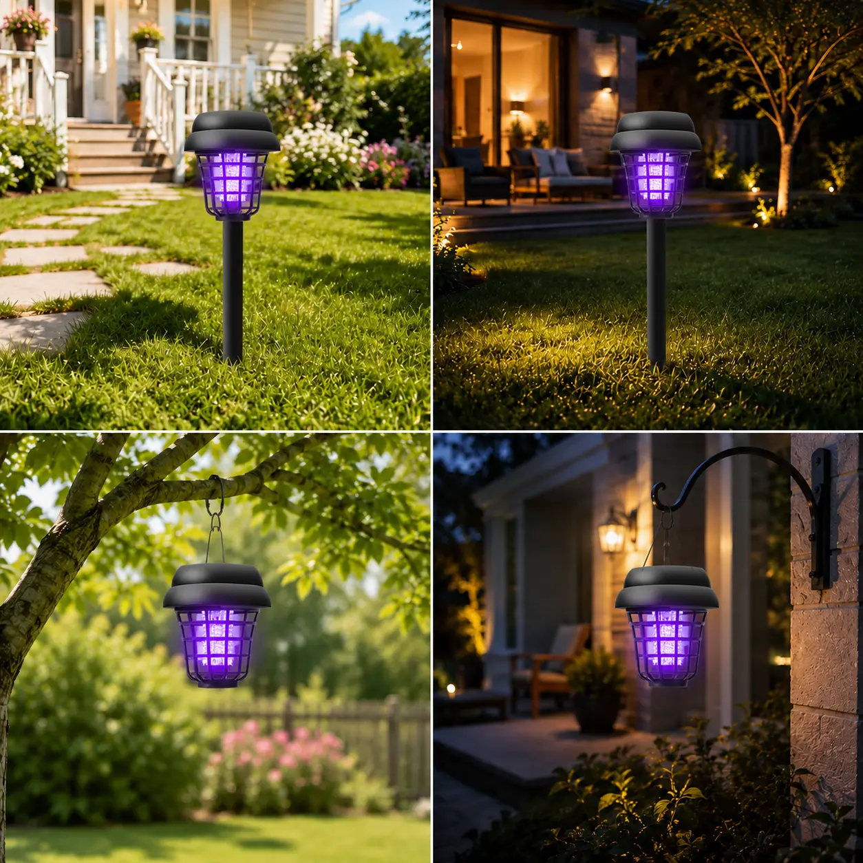 🦟❌Solar-Powered Mosquito Killer Lamp-Outdoor Solar LED Mosquito Killer Garden Lamp - Image 10