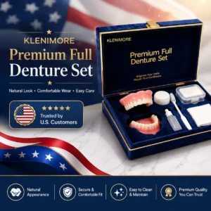 🔥Today's Special: 70% Off!(Affordable --Advanced Customized Full Denture Set🦷
