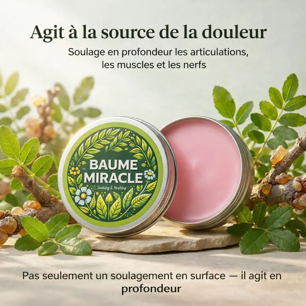 -Baume Miracle – Soulage Fatigue, Courbatures et Douleurs Crème pour Épaules, Lombaires, Genoux, Chevilles – CBS-PH - Image 2