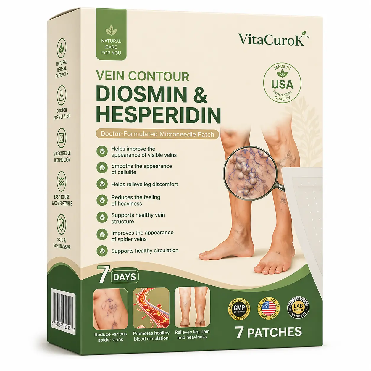 Vein Patch 2026 | Fast Varicose Vein Relief