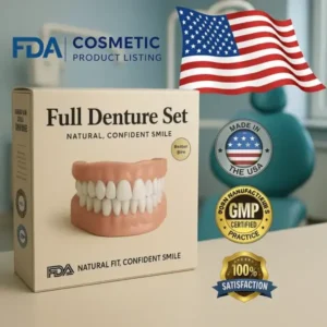 🦷Advanced Customized Full Denture Set🦷 (🔥10,000+ Sold In Last 30 Day)