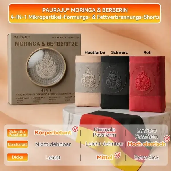 2026 NEUE VERSION 𝐌𝒐𝗋𝐢𝐧𝐠𝒂 & 𝐁𝗲𝗋𝐛𝐞𝐫𝐢𝐧𝐞 4-in-1 Mikropartikel-Shaping & Fettverbrennungs-Shortss - Image 8