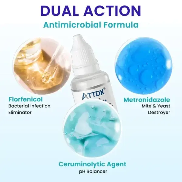 PetPure Pet Ear Pro Drops FM+ - Image 3