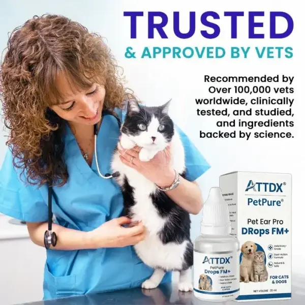 PetPure Pet Ear Pro Drops FM+ - Image 4