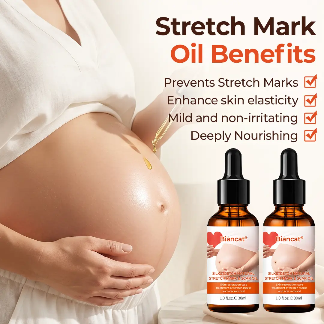 SilkStretch Natural Stretch Mark & Scar Oil - Image 6