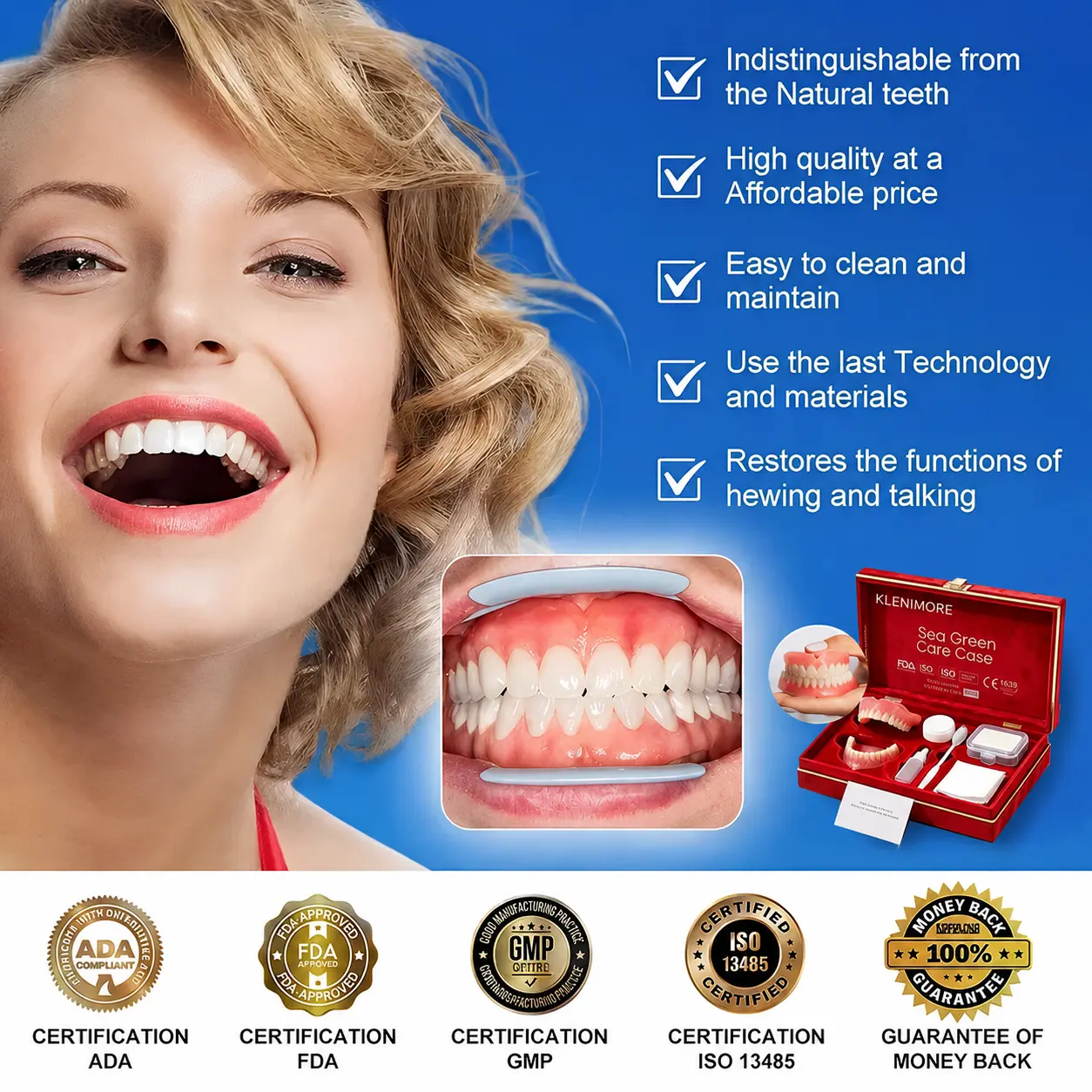 🏆Ends Today: 50% OFF! 🏆2026 Bestselling Product🦷 Fit for a Fresh Smile, Say Goodbye to Wearing Discomfort! - Image 3