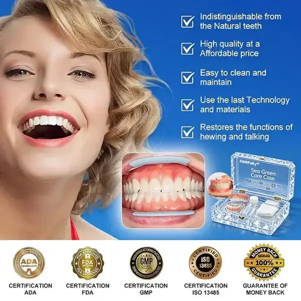 –Ends Today: 75% OFF! Medical Full Denture with Strong Suctiond Custom-Fit Full Functional Dentures🦷 - Image 4