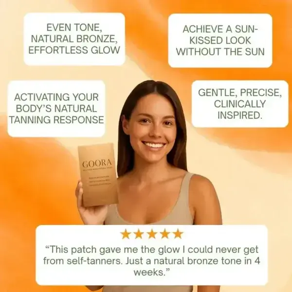 GOORA Transdermal Tanning Patch 2026 | UV-Free Glow - Image 5