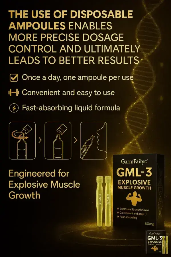 GML-3 Muscle Growth Solution 2026 - Image 12