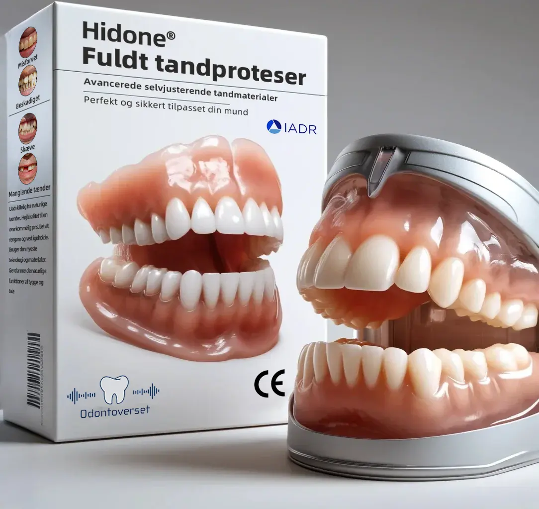 Fuldt tandproteser Sæt 🦷🦷💃Avancerede selvjusterende tandlæge Materialer (⏰Begrænset tidsrabat sidste 30 minutter⏰)