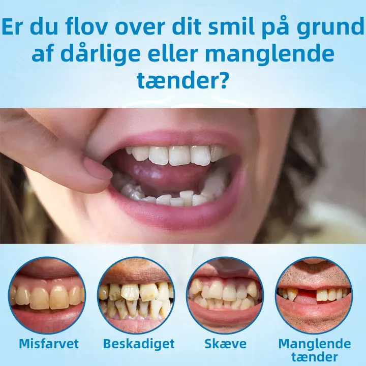 Fuldt tandproteser Sæt 🦷🦷💃Avancerede selvjusterende tandlæge Materialer (⏰Begrænset tidsrabat sidste 30 minutter⏰) - Image 12