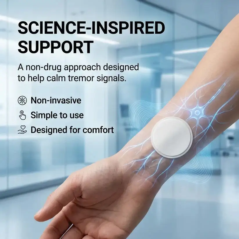 Tremor Control Patch 2026 | Drug-Free Hand Support - Image 3