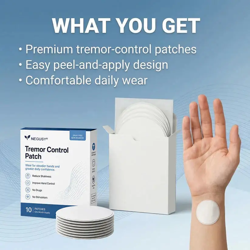 Tremor Control Patch 2026 | Drug-Free Hand Support - Image 4