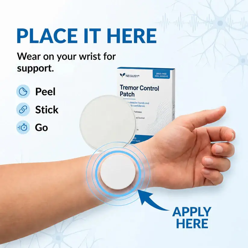 Tremor Control Patch 2026 | Drug-Free Hand Support - Image 7