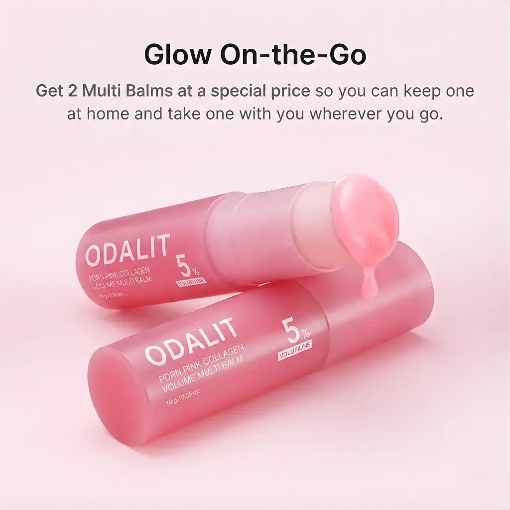 Korean PDRN Pink Collagen Volume Balm - Image 9