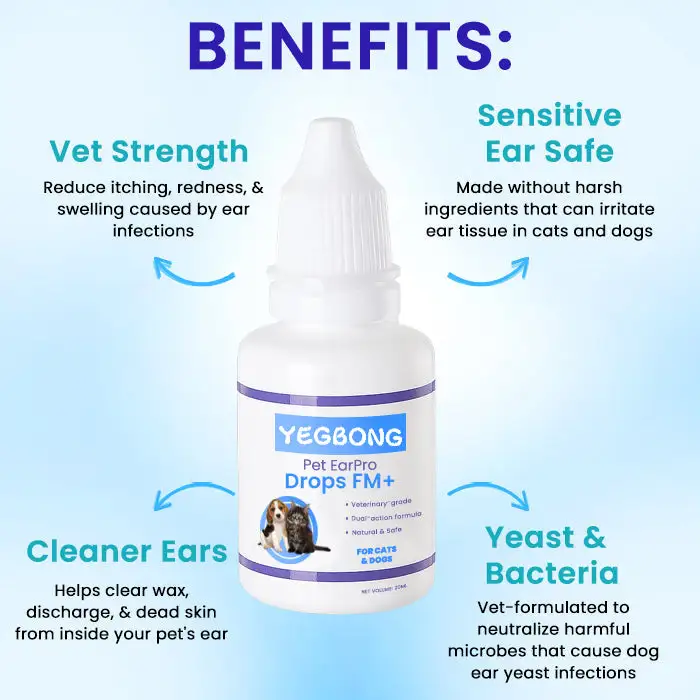 Pet Ear Pro Drops FM+ 2026 | Fast Relief for Cats & Dogs - Image 8