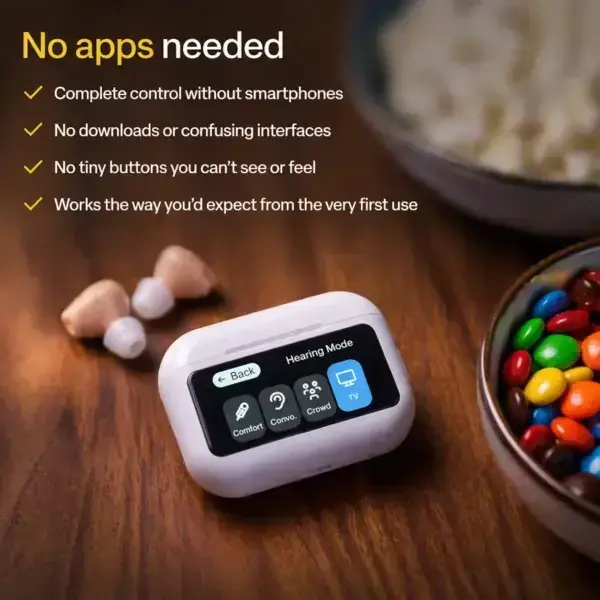 Smart AI Hearing Aid 2026 | Clear Sound - Image 2