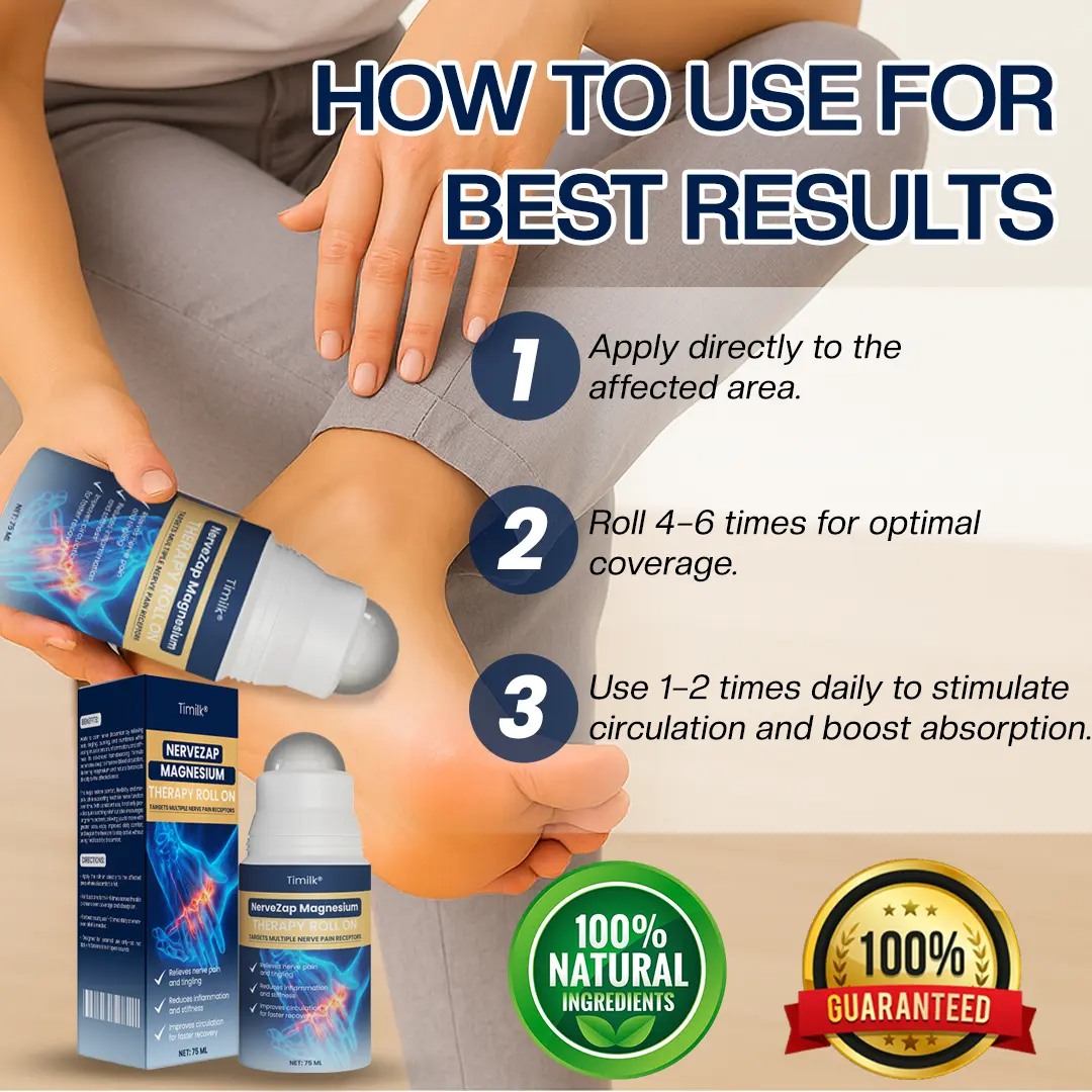 NerveZap Magnesium Therapy Roll On - Image 5