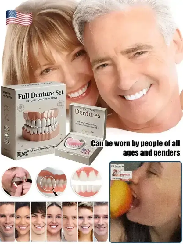 🦷Advanced Customized Full Denture Set🦷 (🔥10,000+ Sold In Last 30 Day) - Image 3