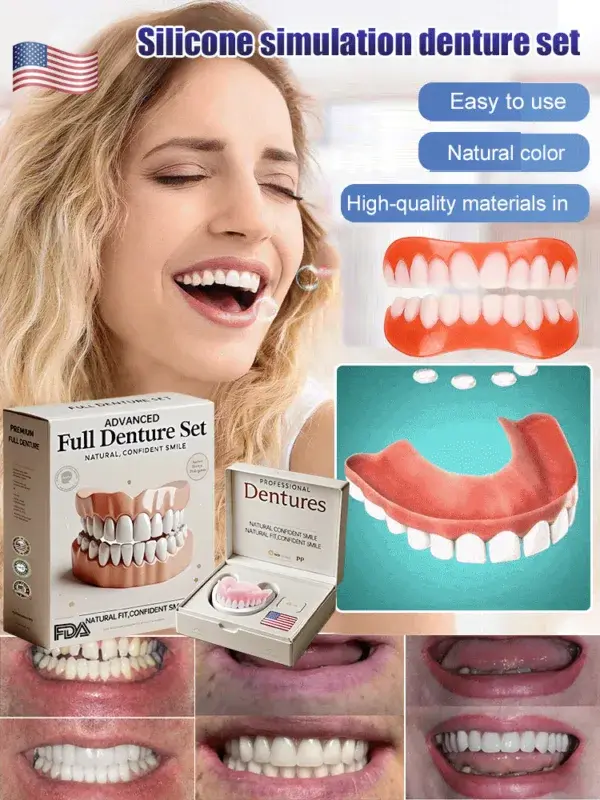 🦷Advanced Customized Full Denture Set🦷 (🔥10,000+ Sold In Last 30 Day) - Image 5