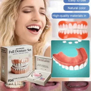 🦷Advanced Customized Full Denture Set🦷 (🔥10,000+ Sold In Last 30 Day)
