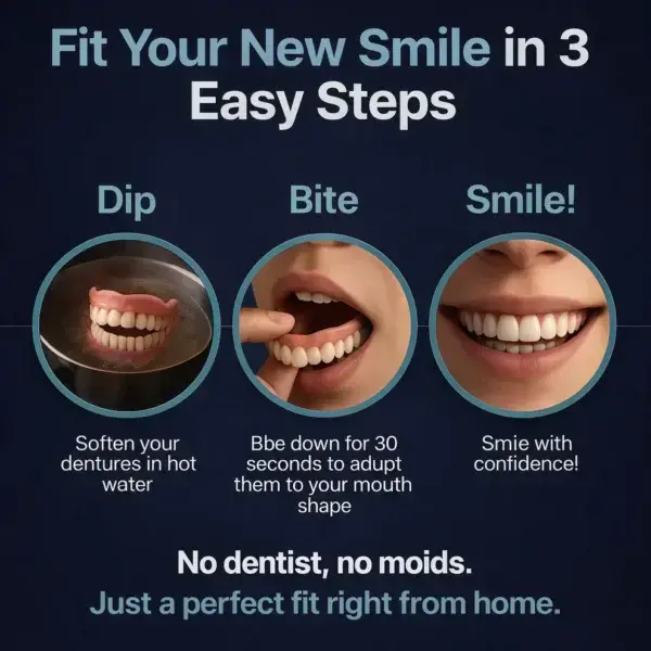 2026🏆✨LAST DAY SALE 50% OFF🔥 Newly upgraded secondgeneration complete dentures - Image 5