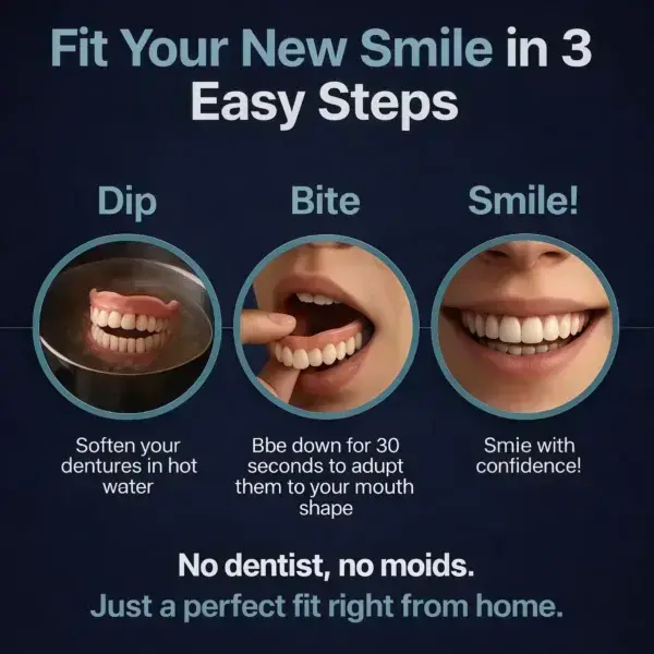 Second-Generation Complete Dentures: Professional 2026 Custom-Fit Smile - Image 3