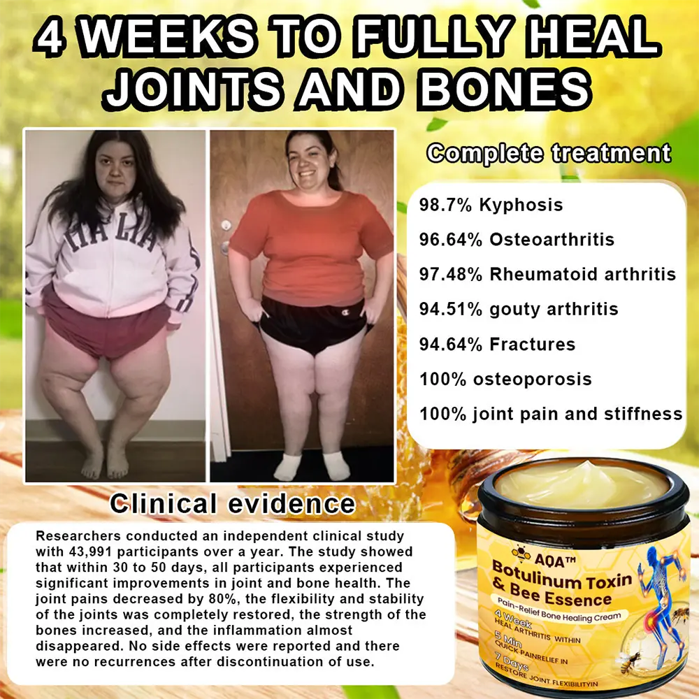 Botulinum & Bee Essence Pain-Relief Bone Healing Cream - Image 4