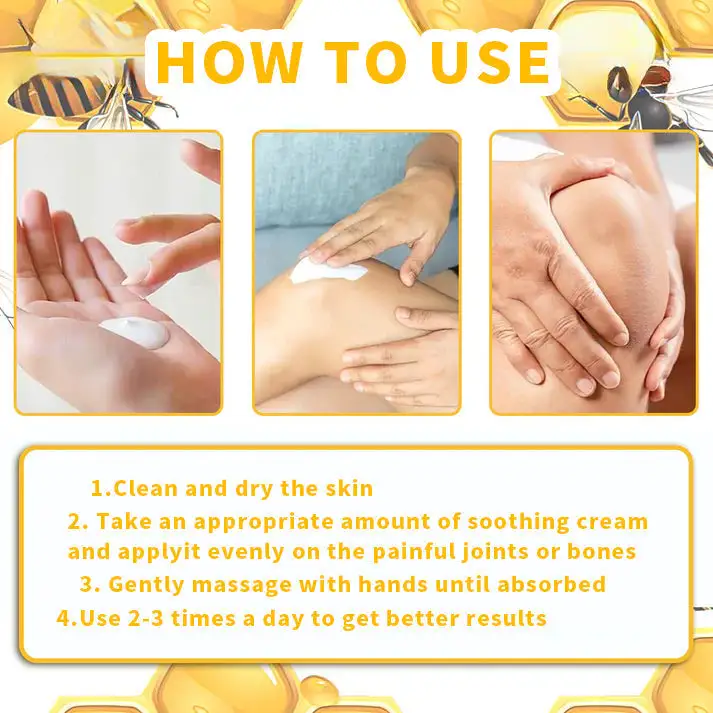 Botulinum & Bee Essence Pain-Relief Bone Healing Cream - Image 15