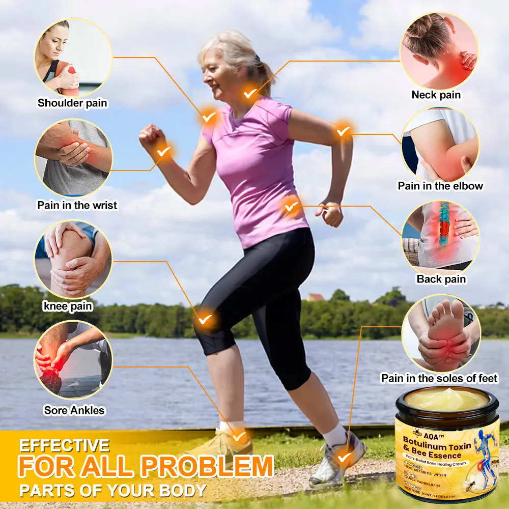 Botulinum & Bee Essence Pain-Relief Bone Healing Cream - Image 8