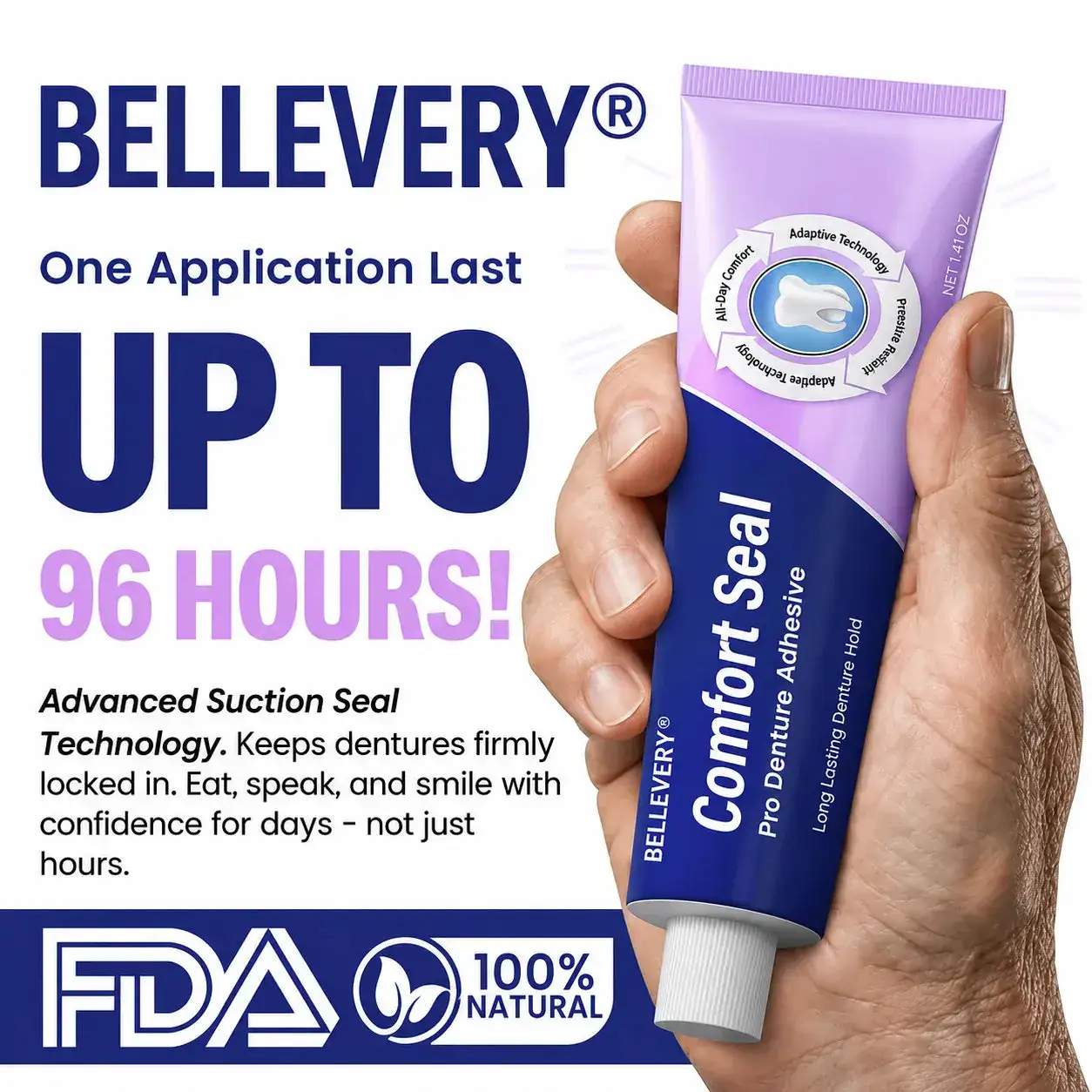 Comfort Seal Pro Denture Adhesive