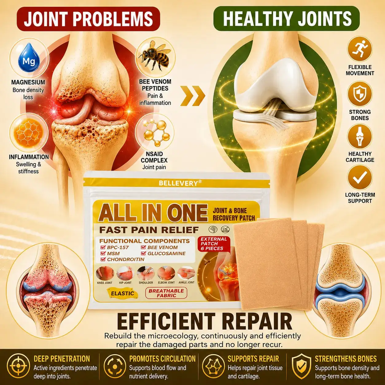 Bellevery Joint Comfort Support Patch - Image 13