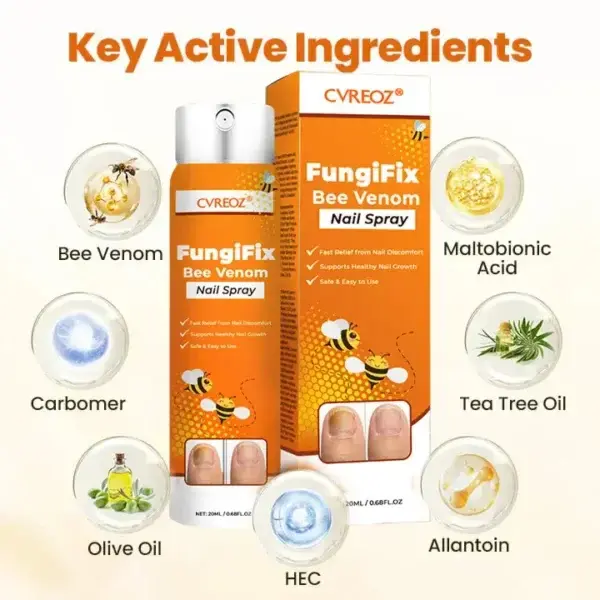 FungiFix Bee Venom Nail Spray - Image 3