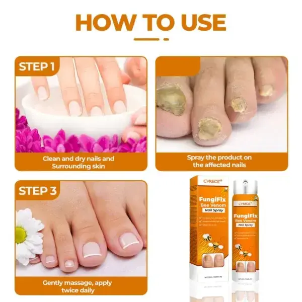 FungiFix Bee Venom Nail Spray - Image 4