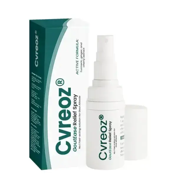 Cvreoz GoutEase Relief Spray | Fast-Acting Gout Pain Relief - Image 2