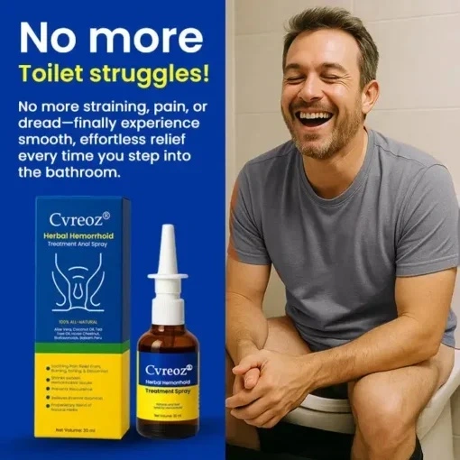Cvreoz Herbal Hemorrhoid Treatment Anal Spray - Image 4