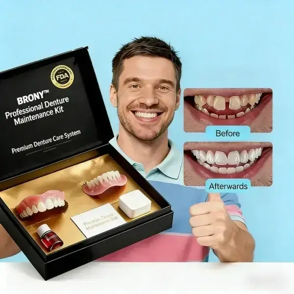 🔥🔥🔥Ends Today: 70% Custom-Fit Full Functional Dentures Make you more confident - Image 3