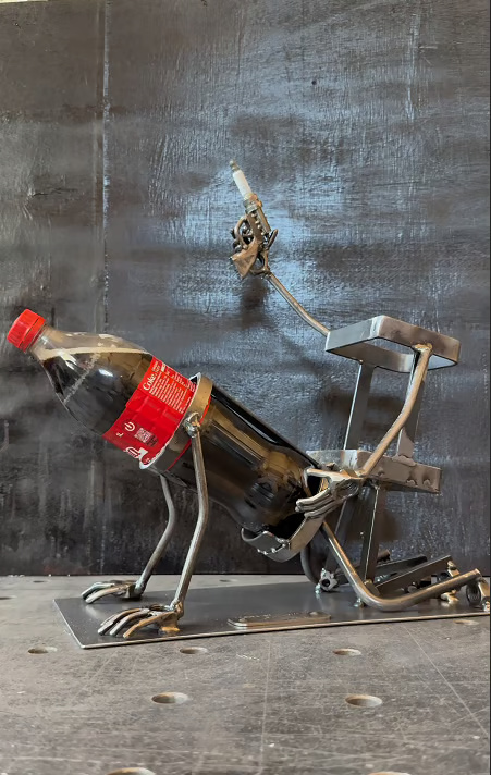 Garage Bar Whiskey Bottle Stand - Image 3