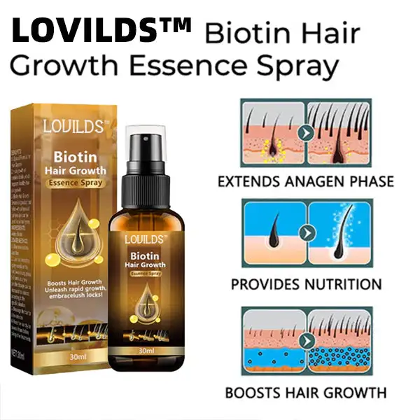 (🔥LAST DAY SALE-80% OFF) Biotin Premium Hair Growth Serum - Image 3