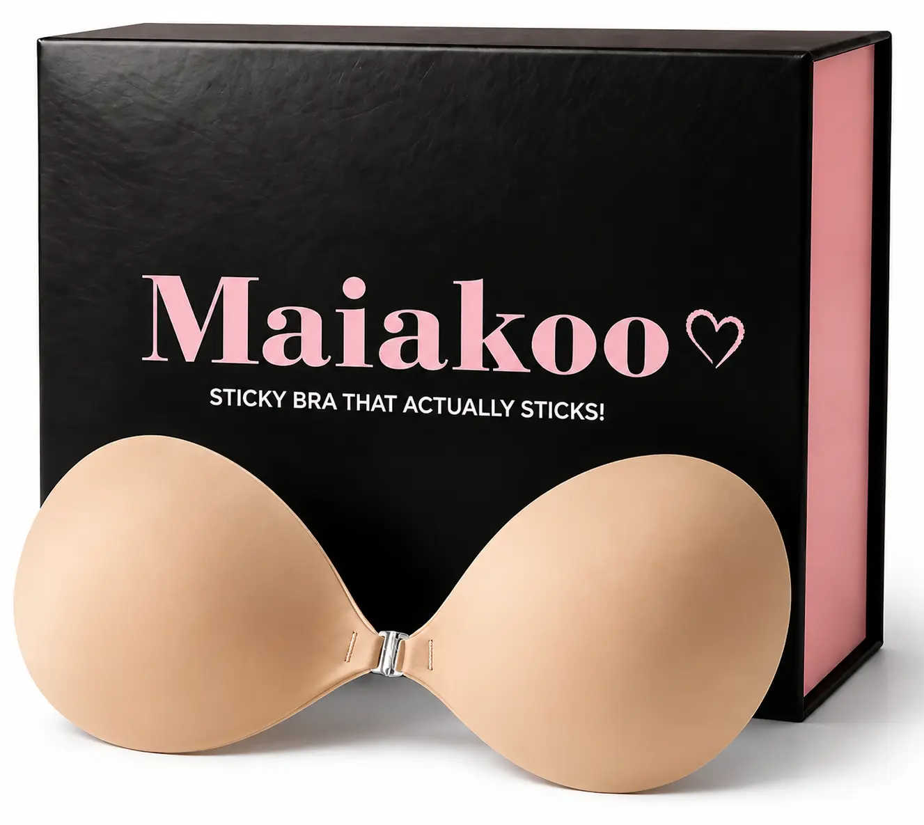 Maiakoo Strapless Adhesive Push-Up Bra - Image 9