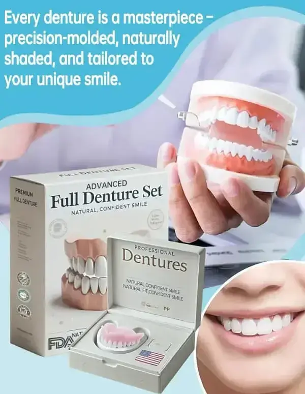 Advanced Customized Full Denture Set - Image 4