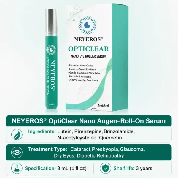 NEYEROS OptiClear Nano Eye Roller Serum - Image 2