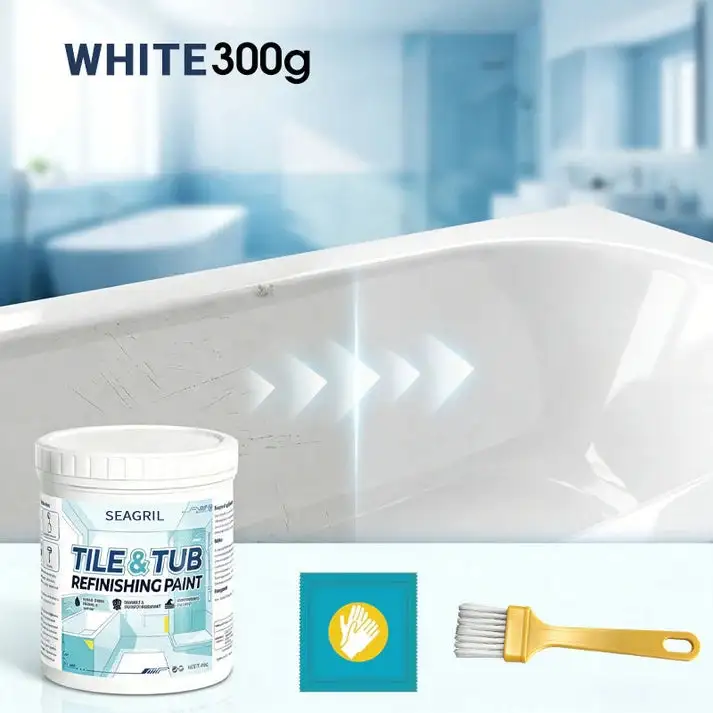 Premium Tile & Tub Refinishing Paint Kit - Image 3