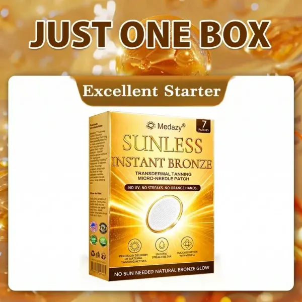 Medazy Sunless Tanning Microneedle Patch – DHA-Free Glow